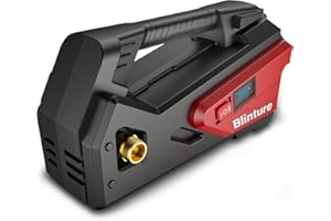 BLINTURE Battery Powered Transfer Pump Compatible with Milwaukee 18V,2Ah-5Ah Large Battery, Potable Cordless Water Pump, Self-Priming Power Water Pumps, 300GPH 48FT for Boat/RV(Not include Battery)