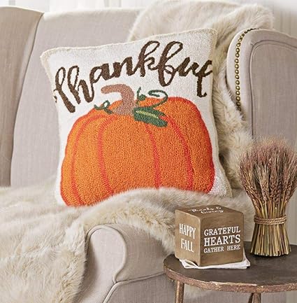 mud pie pumpkin pillow