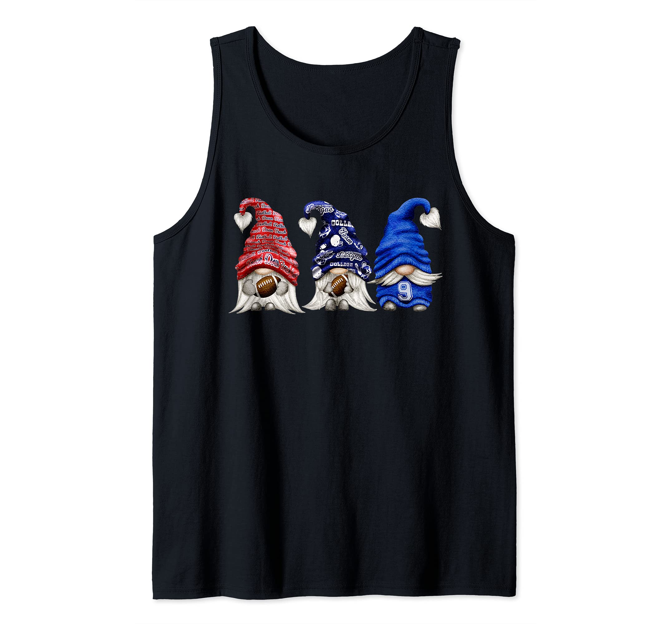 Football Gnome Tank Top