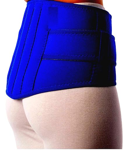 Orthowala  LS Support Belt Blue color- Premium Series (XXL-44-50 -Inches)