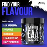 Warrior EAA Amino Acids Powder 360g Blue Raspberry 30 Servings view 5