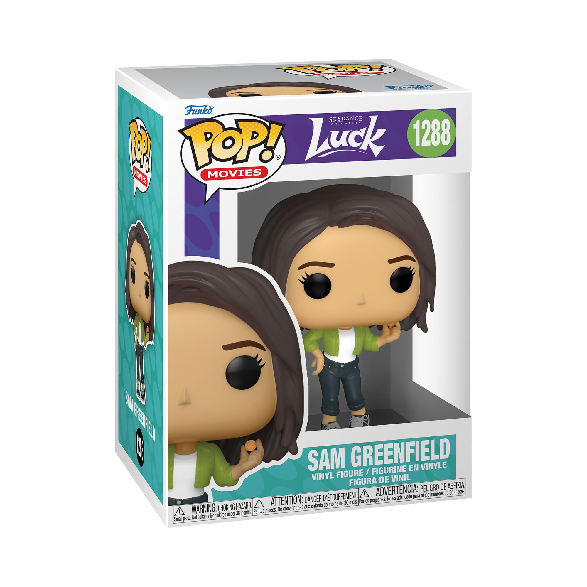 Funko POP! Movies: Luck - Bunny - Sam - Collectable Vinyl Figure - Gift Idea - Official Merchandise - Toys for Kids & Adults - Movies Fans - Model Figure for Collectors and Display