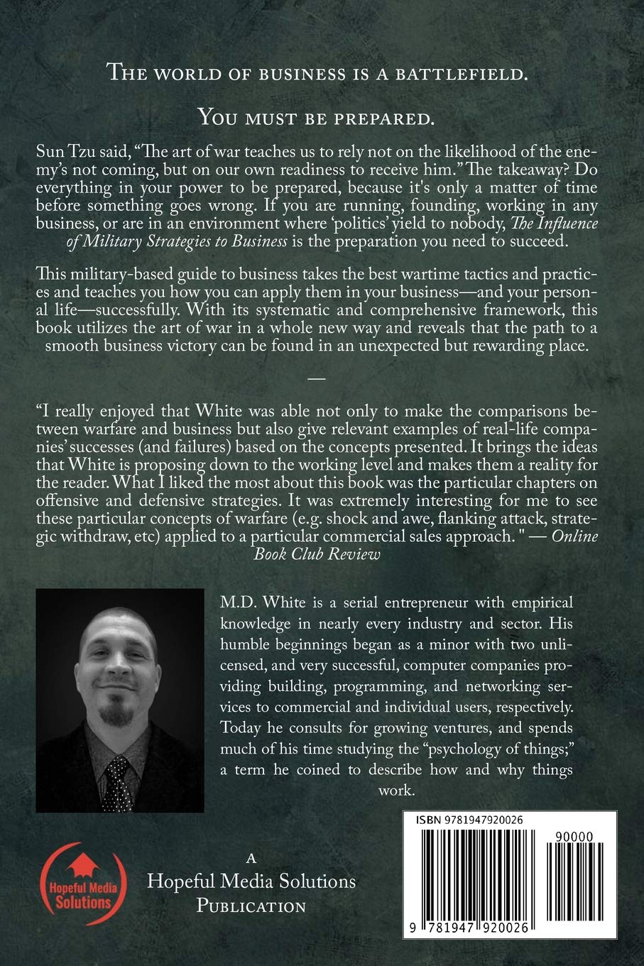 The Influence Of Military Strategies To Business White Md 9781947920026 Amazon Com Books