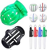 Geeorzo Golf Ball Line Drawing Marking Alignment Kit 2 Pack