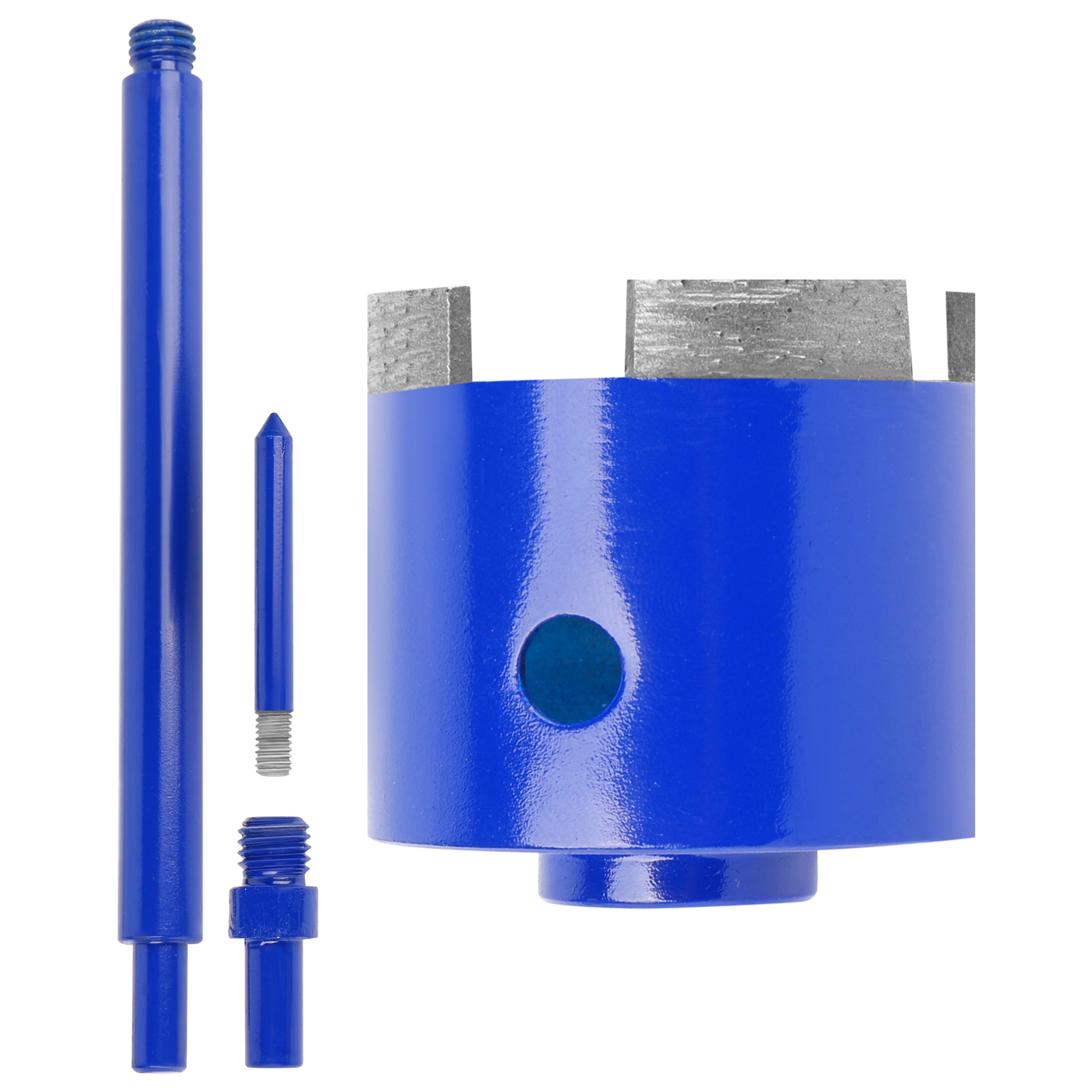 Photo 1 of *UNTESTED*
2-Inch Diamond Core Drill Bit – Heavy Duty Diamond Hole Saw for Tile, Concrete, Granite & Stone – Laser Welded Core Drill Bit for Wet/Dry Use – Premium Tile Hole Saw for Marble & Brick