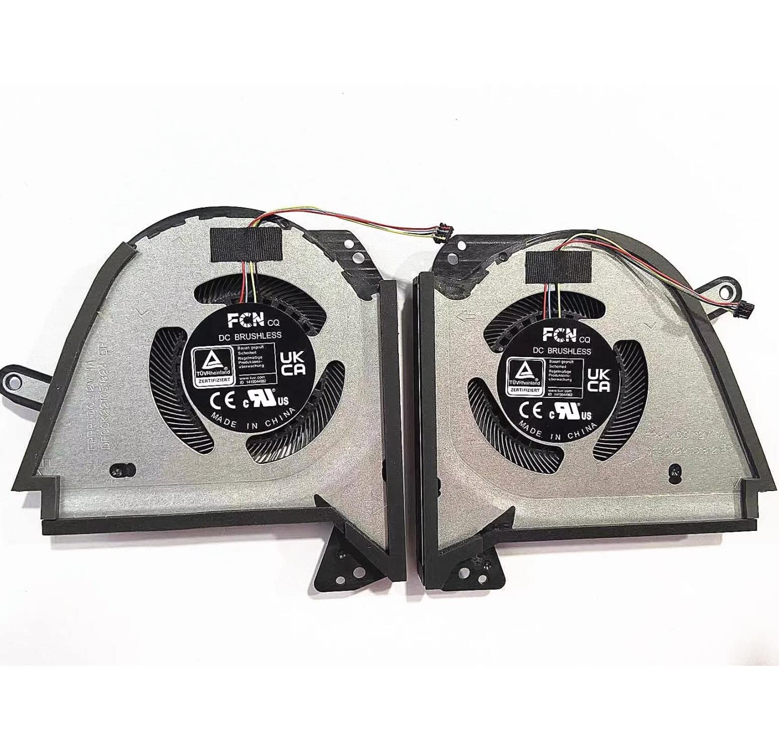 Fleshy Leaf Replacement CPU+GPU Cooling Fan Replacement for ASUS ROG Zephyrus G15 (2022) GA503R GA503RX GA503RS GA503RW GA503RM 12V Series DFSCK221051824 DFSCK221151812 FPPP FPPQ