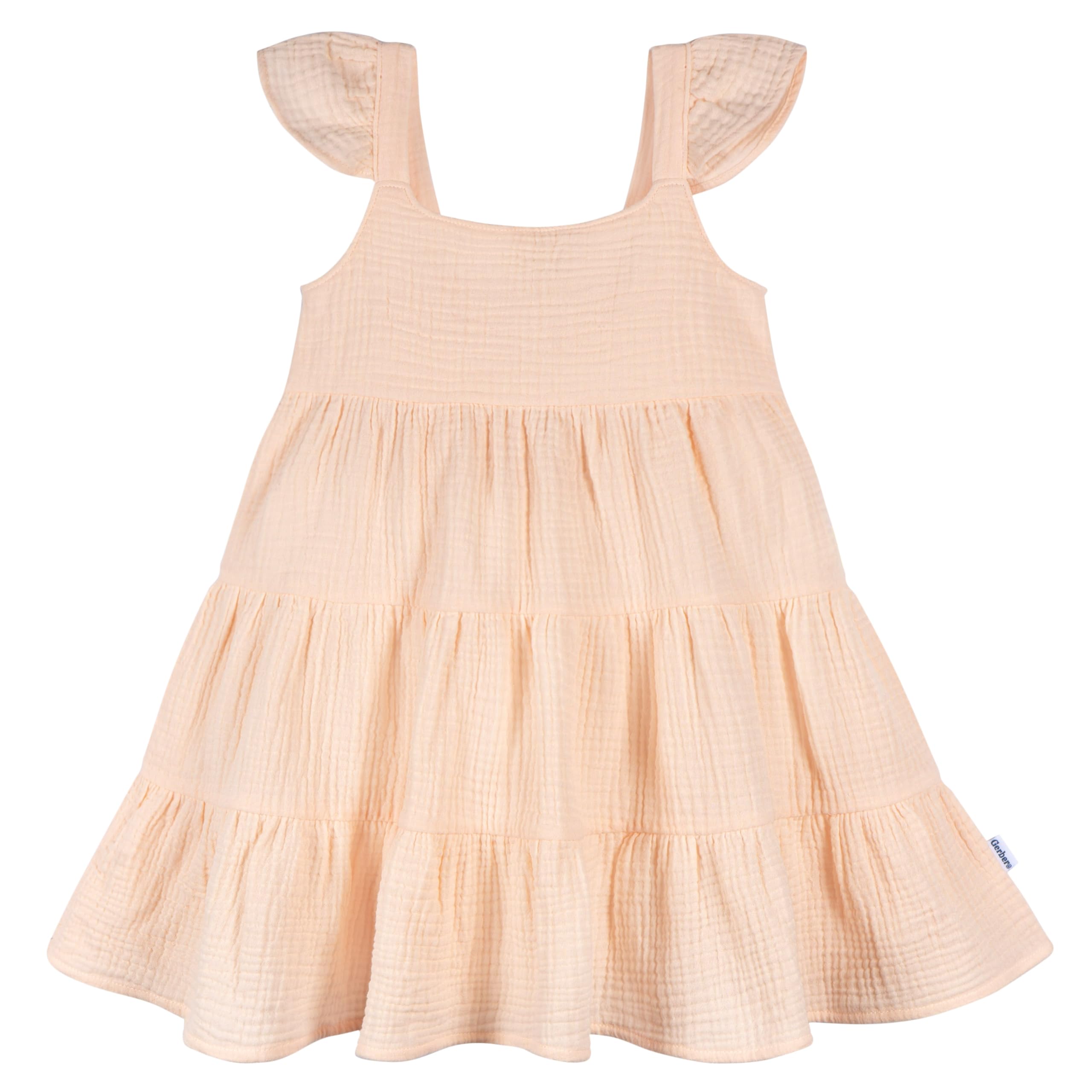 Photo 1 of Gerber Baby Girls' Toddler Sleeveless Gauze Dress, Blush