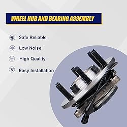 KUSATEC 515042 Front Wheel Bearing and Hub Assembly