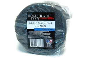 434 Stainless Steel Wool (1lb Roll/Reel) - by Rogue River Tools. FINE Grade! - Made in USA, Oil Free, Won’t Rust. CHOOSE FROM ALL GRADES!