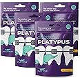 Platypus Orthodontic Flossers for Braces | Ortho Picks for Adults & Kids | Fits Under Arch Wire | Non-Damaging | Encourage Flossing Habits | Floss Teeth in Under Two Minutes (40 Count (Pack of 4))