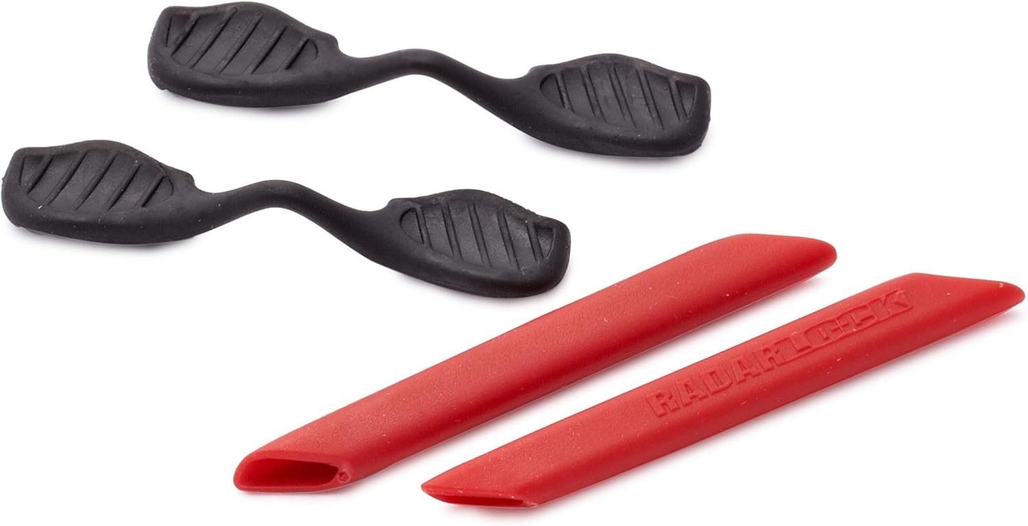 Oakley Earsocks 43563 Black and Red RadarLock Accessory Kit Sunglasses
