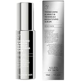 Allies of Skin Tranexamic &amp; Arbutin Advanced Brightening Serum | Lightweight Daily Serum with Peptides | 3% Tranexamic Acid, Helps Revive Tired Complexions | 1.6 fl oz