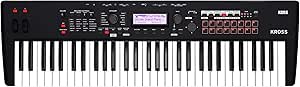 Korg KROSS2 61-Key Synthesizer Workstation - Super Matte Black