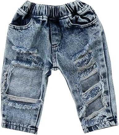 infant jeans with holes