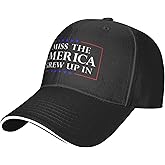 I Miss The America I Grew Up in Hat I Miss The America Baseball Cap American Flag Hat for Men Women Black