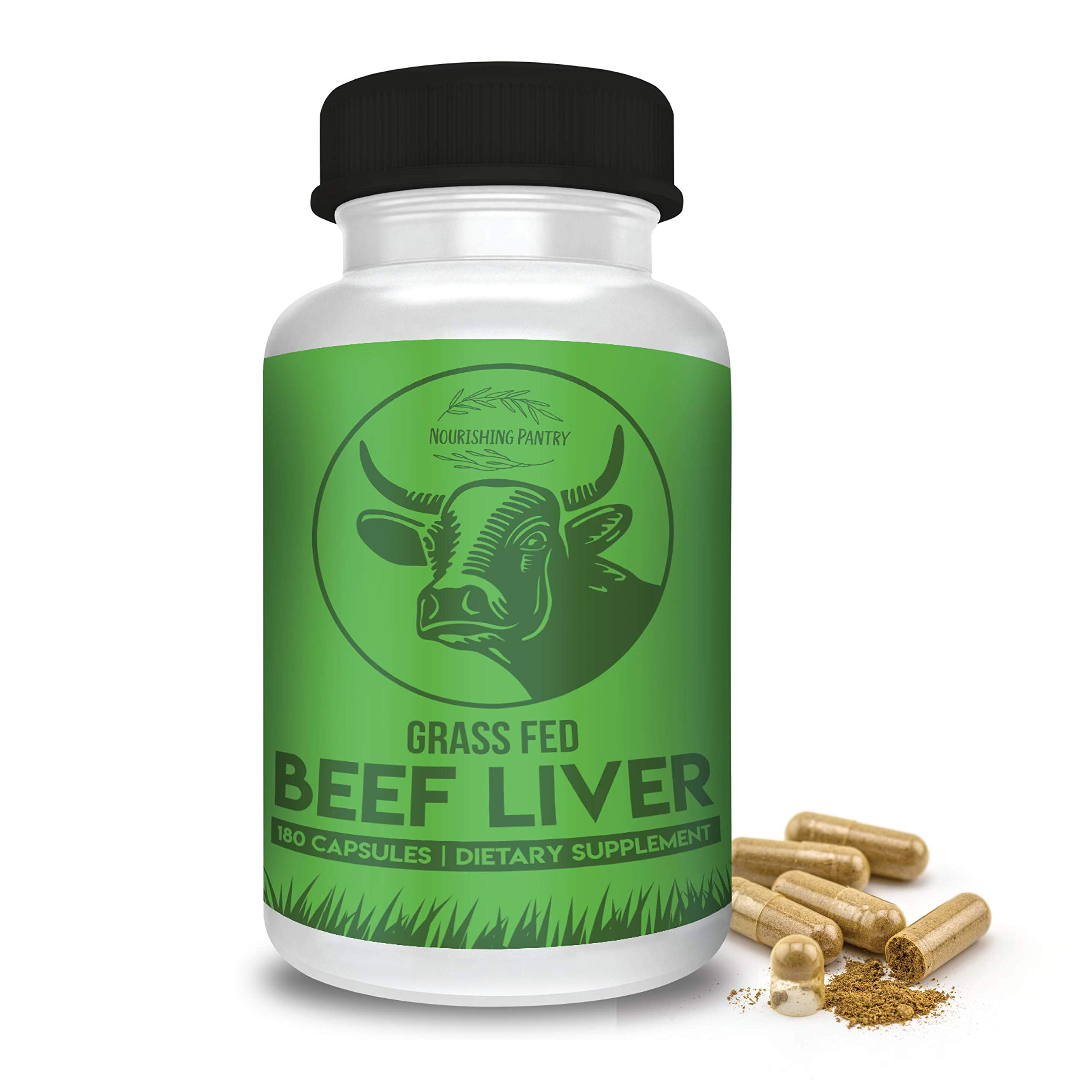 Premium Desiccated Beef Liver Capsules Grass Fed New Zealand Beef