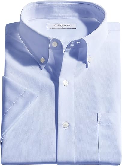 Amazon Co Jp Amazon限定ブランド ワイシャツ 長袖 半袖 形態安定 ノンアイロン ストレッチ シャツ メンズ ビジネス Yシャツ ボタンダウン 無地 ストライプ 白 ブルー グレー ネイビー Duerfusa 服 ファッション小物