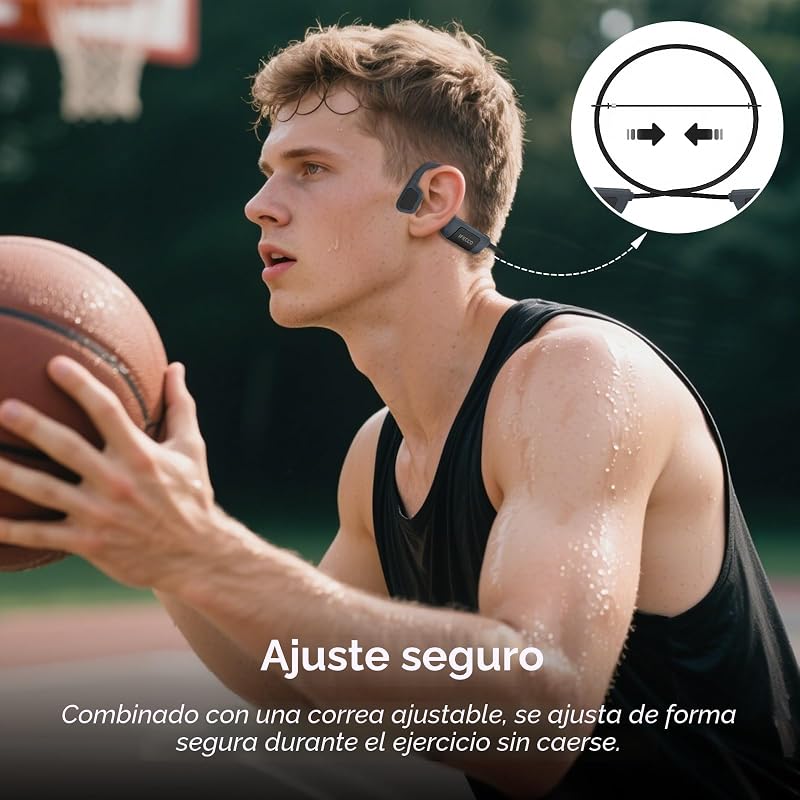 IFECCO Auriculares Natacion Sumergibles,IP68 Resistente al Agua