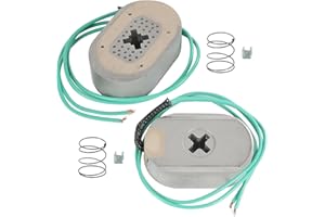 RALZAOTO 10" Electric Trailer Brake Magnet Kit Fits 3500 lbs Axles for 10" x 2-1/4" Electric Brakes Assembly with Retainer Clips and Coil Springs