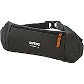 Eddie Bauer 2L Transit Sling Bag with Adjustable Waistband, Carbon Black