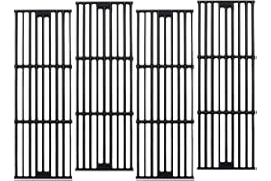Votenli C6505A(4-Pack) 19 3/4" Cast Iron Cooking Grid Grates Replacement for Chargriller 2121, 2123, 2222, 2828, 3001, 3008, 3030, 3725, 4000, 4208, 5050, 5072, 5252, 9020