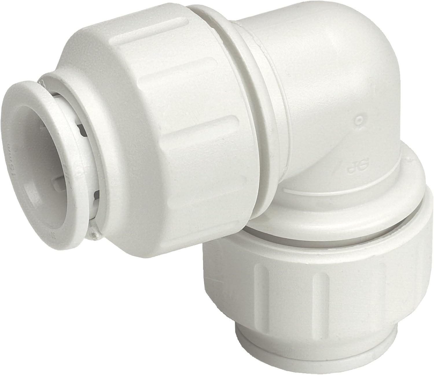 JG Speedfit PEM0322W Equal Elbow, White, 22 mm, Set of 5 Pieces