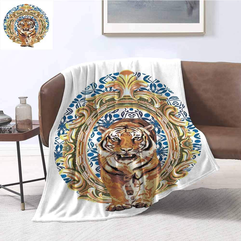 The 10 Best Sherpa Royal Tiger Print Heating Blanket