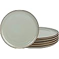 Mora Ceramic Artisan Matte Dinner Plates Set Of 6, Jamaica - View #6