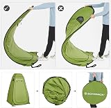 SONGMICS Portable Pop Up Tent Dressing Room Privacy Shelter Green GPT001C01 view 6