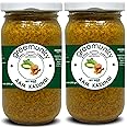 GREEMUNITY | Aam Kasundi - 500 gms Monthly Pack - Original Bengali Mango Kasundi - Mango Mustard Sauce - Authentic Traditional Handmade - Grandmother's Recipe - 250 gms [Pack of 2]