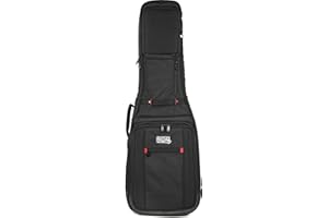 Gator Cases Pro-Go Ultimate Double Guitar Gig Bag; Holds (2) Electric Guitars (G-PG-ELEC-2X)