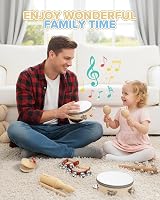 E-SMARTER 14pc Kids Musical Instrument Set Montessori Rhythm Toys view 5