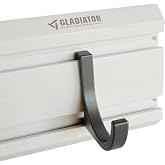 4-Pack - 3" Dia. J-Hook Set for Gladiator Gearwall and Geartrack Storage System, 20 lb Rating, Grey, Made in USA
