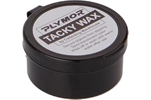 Plymor Tacky Wax Adhesive Sticky Putty, 1 Ounce