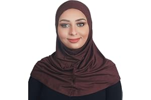 AL AMIRA One Piece Cotton Hijab – Easy Slip-On Style