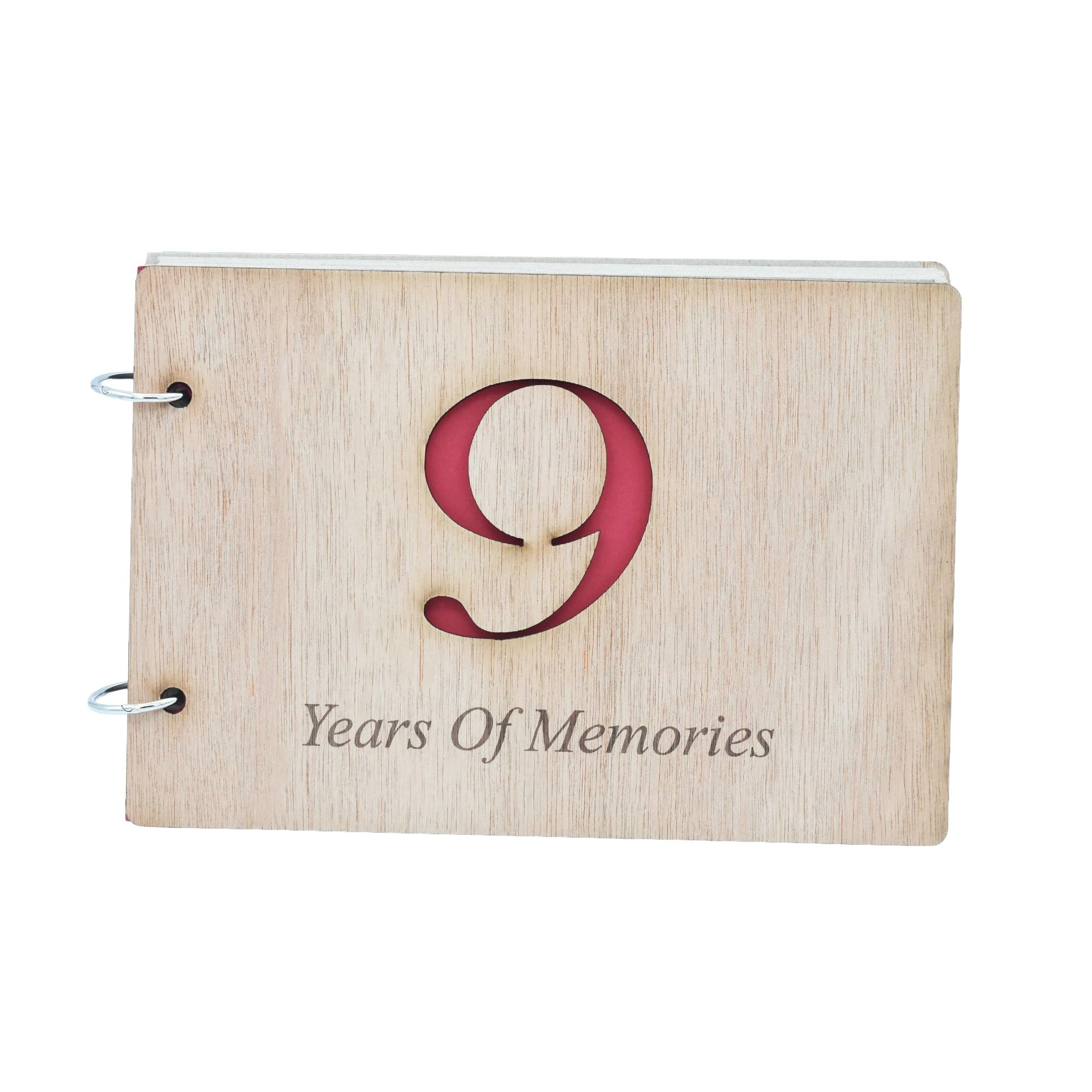 9th Anniversary Scrapbook - 9 Years Of Memories Add Photos and More