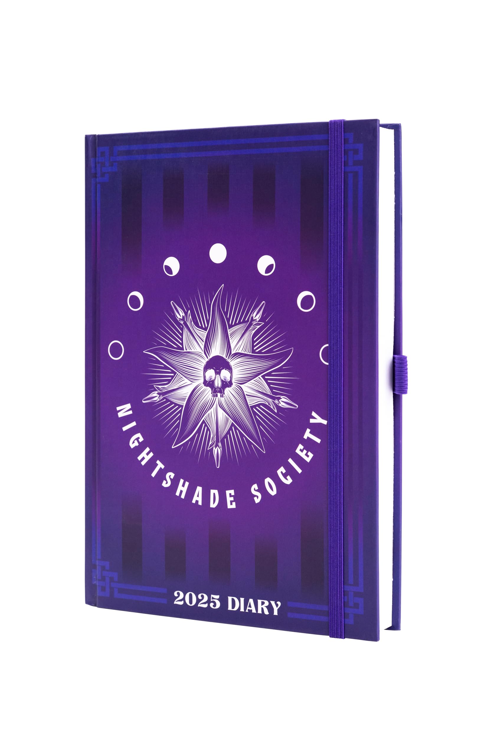 WEDNESDAY 2025 A5 Diary – Stylish DTP Design with Dark & Elegant Theme Inspired by the Show, Monthly & Weekly Planning Pages for a Highly Organized Year with Classic Charm and Style