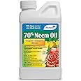 Monterey Neem Oil 70% for Controlling Insects & Disease, 8oz