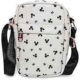 Disney Bag, Crossbody, Mickey Mouse Head and M Icons, Vegan Leather