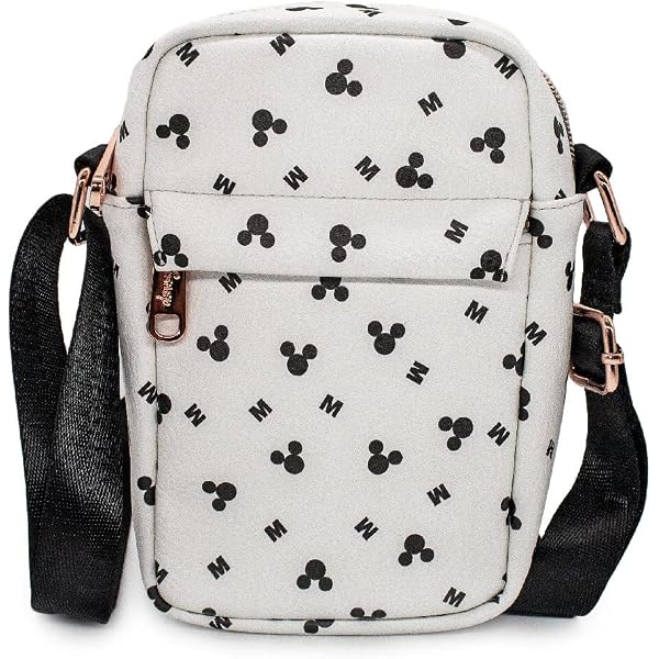 NWT Disney Vegan Leather Crossbody Sling Bag, Mickey Mouse Peace Fingers Buckle Down Disney Mickey Mouse Peace Fingers Crossbody  main image 2