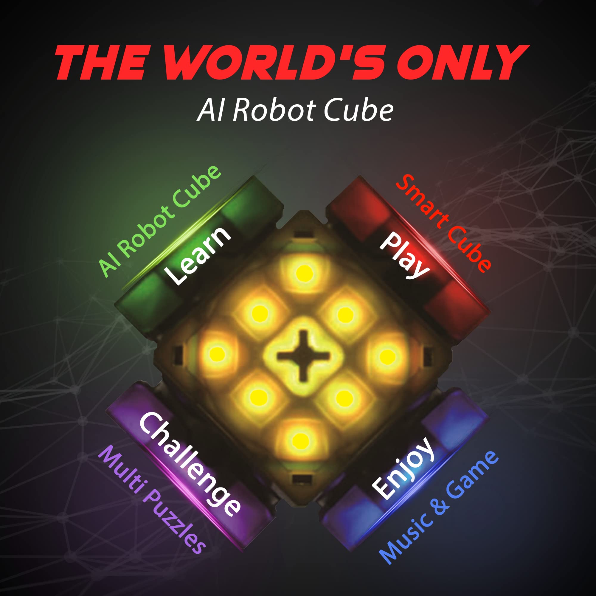 Mua eX-Mars AI Robot Cube & Smart Cube, Self Scrambling STEM Cube with ...