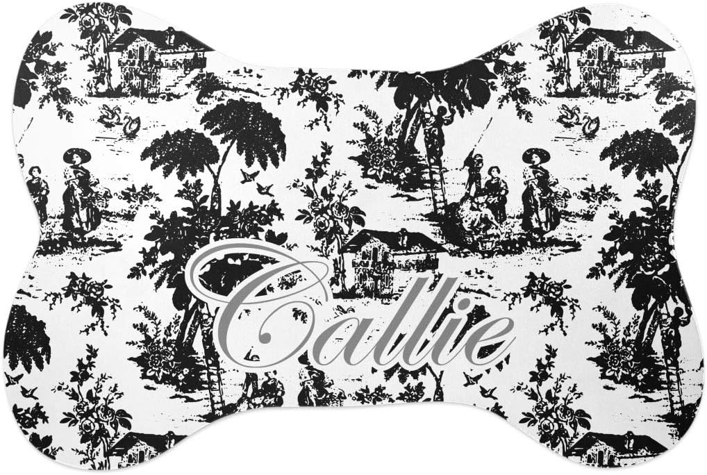 bone shaped dog food mat