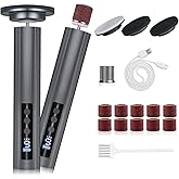 Electric Foot Callus Remover with Nano Glass Head, 9-Speed Rechargeable Foot File with Adjustable R/F Rotation, Digital Display & Powerful Motor for Cracked Heels & Dead Skin (Gray)