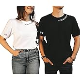 coreus Personalized Couple Shirts Matching Couple T-Shirts Custom Roman Numeral Shirt Anniversary Wedding Date Initial Tees for Valentines Day Multicolor