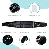 Comfytemp Cordless Heat Pad with Massager Back Support 58in Belt view 8