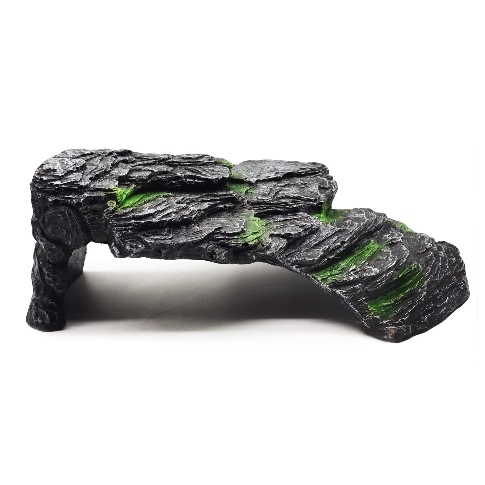 Photo 1 of Turtle Basking Platform Large Tortoise Dock Resting Rock Turtle Climbing Ramp Shale Step Ledge Aquarium Terrarium Decor for Tortoise Bearded Dragon Lizard Chamelon Frog Gecko Snakes Iguana Betta Fish