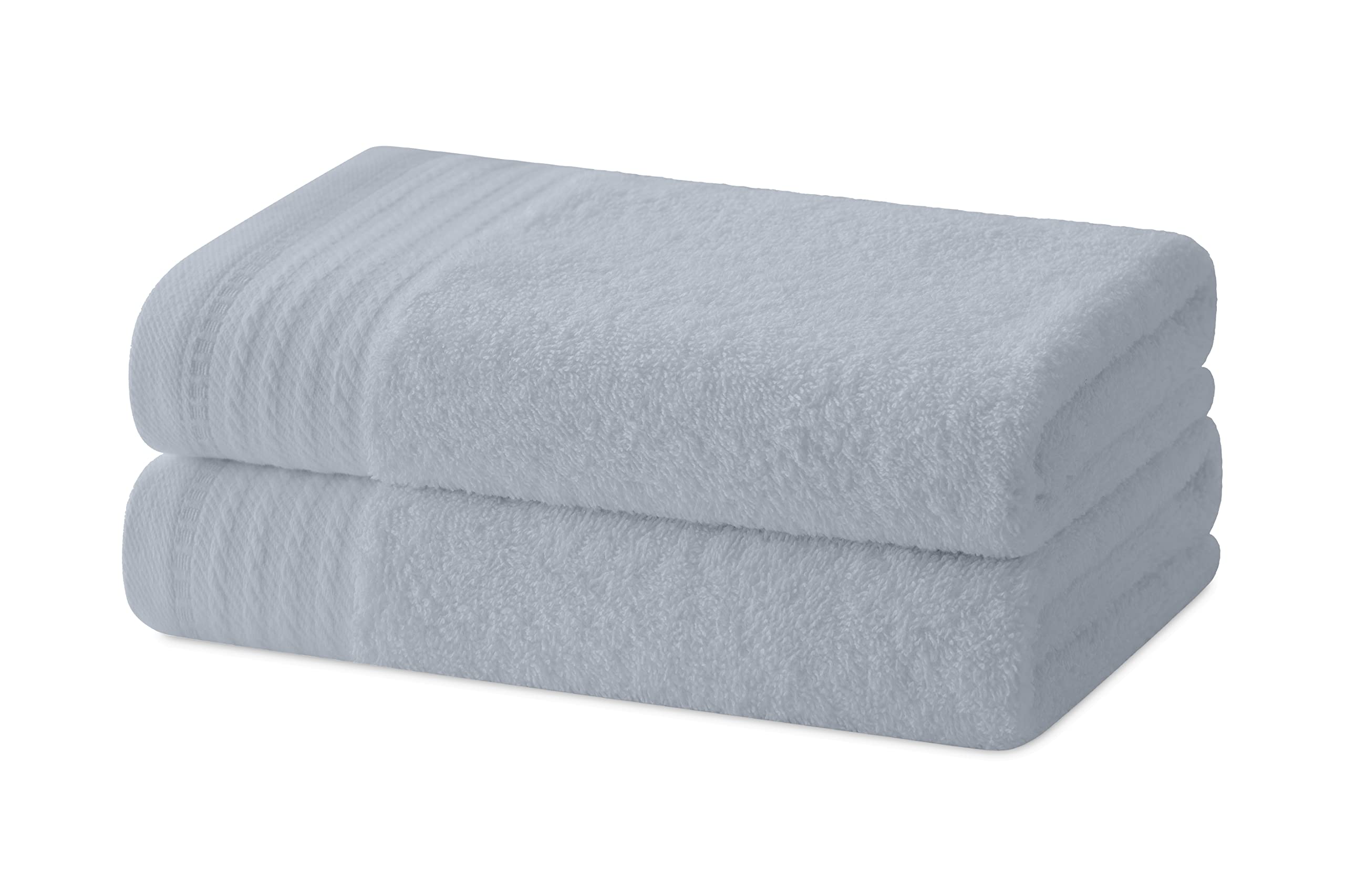 Degrees home - Set of 2 Hand Towels – Bath Towels – 100% Cotton – 480 g/m² – 100 x 50 cm