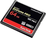 SanDisk Extreme Pro 64GB CompactFlash 160 MB/s Memory Card Black Gold Red view 3