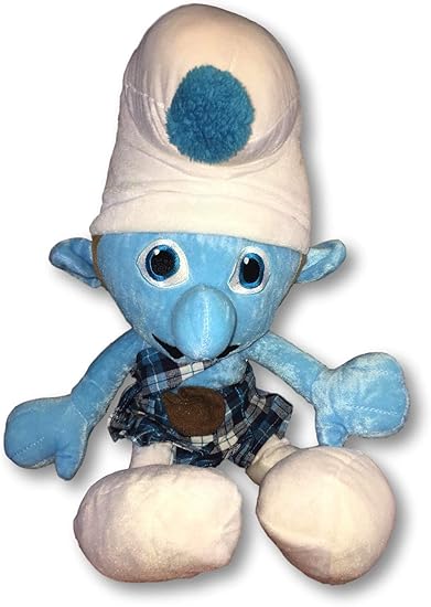 peluche pitufo gruñon