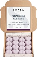 Fosse Living Midnight Jasmine Soy Wax Melts 16 Pack Vegan Plastic Free